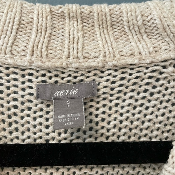 Aerie Cream Sweater - Picture 2 of 5